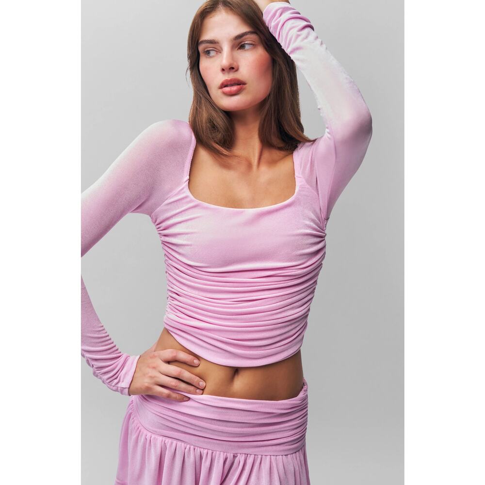Guizio Crisia Top NWT - Cotton‎ Candy - Picture 2 of 8